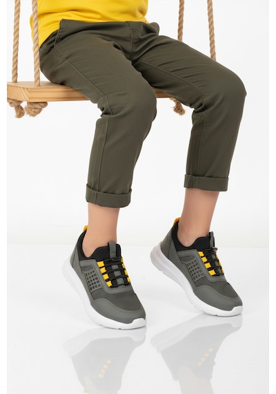 Walkway Motano F Haki-sarı Unisex Çocuk Spor Ayakkabı