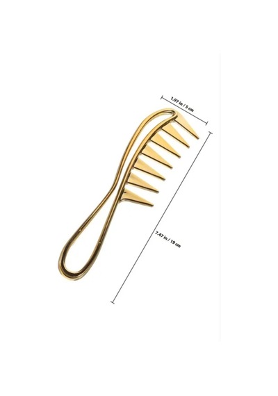 Waks Tarağı Golt Saç Şekillendiri Barber Tarağı Berber Stilist Tarak Altın - 941505727