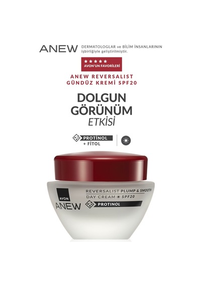 Anew Reversalist Plump & Smooth Gündüz Kremi Spf20 50 Ml.