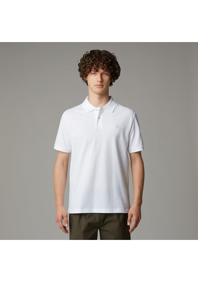 The North Face M Essential Regular Polo Erkek T-shirt-29913 Beyaz