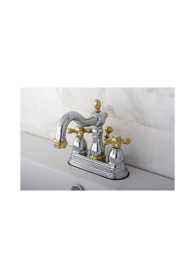 New Orleans Eb1601ax Merkezi Lavabo Bataryası Perakende Açılır Pencereli, 4 İnç, Parlak Krom Diğer