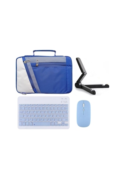 Xiaomi Redmi Pad Pro 12 Çanta+bt Klavye+mouse+stand Al4384 Mavi