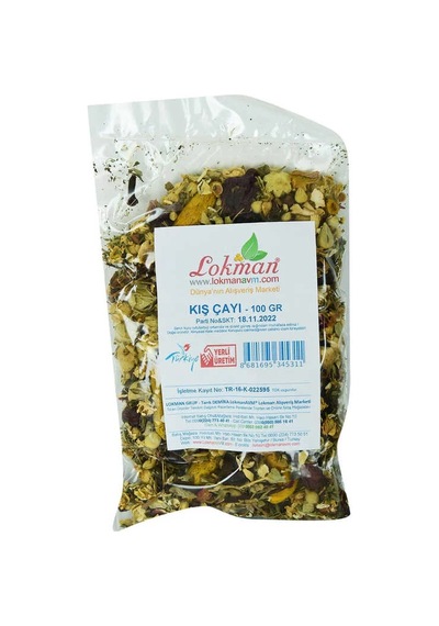 Bitkisel Karışık Osmanlı Çayı Kış Çayı 100 Gr Paket