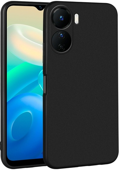 Vivo Uyumlu Y16 Kılıf Zore Esnek Mat Premier Silikon Kapak
