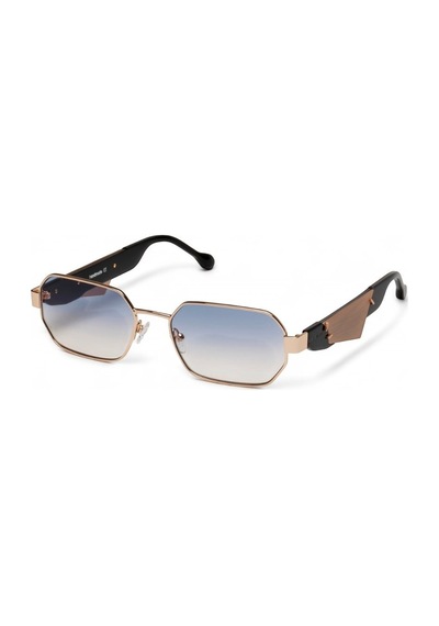 Leziff Memphis Unisex Güneş Gözlüğü Altın 48745570