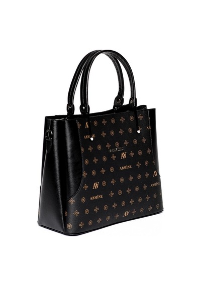 Armine 208 Kadın Omuz Kol Çantası ARMİNE-208-R11294 Siyah