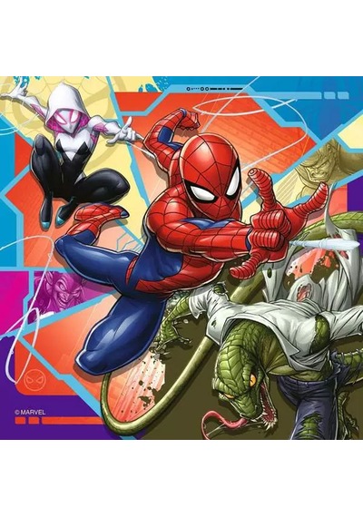 Ravensburger Çocuk Puzzle 3x49 Parça Marvel Spider Man Rpk120041153