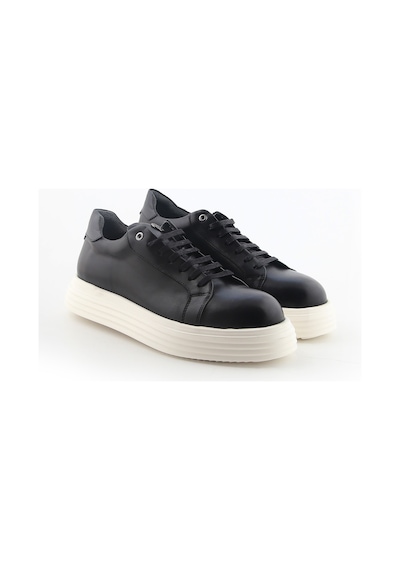 Sneaker Günlük Erkek E9402 John May Paris Siyah Bambi Siyah