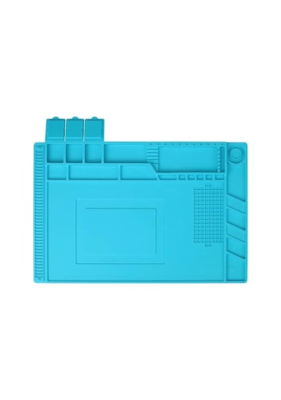 Silikon Çalışma Tamir Pedi S160 450x300mm Isıya Dayanıklı Manyetikli
