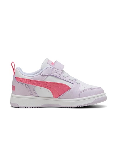 Puma Rebound V6 Lila Kız Çocuk Sneaker Mor