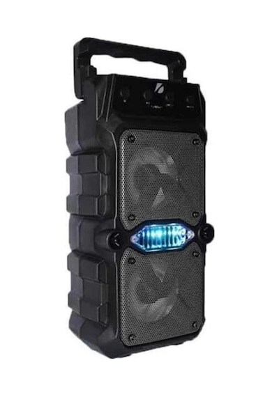 Hubrendy  Çift Çıkışlı Güçlü Bataryalı Kablosuz Yüksek Ses Kaliteli Bluetooth Hoparlör