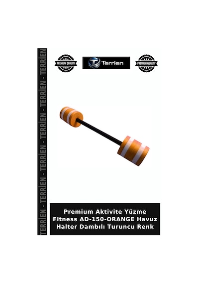Premium Aktivite Yüzme Fitness Ad-150-orange Havuz Halter Dambılı Turuncu Renk