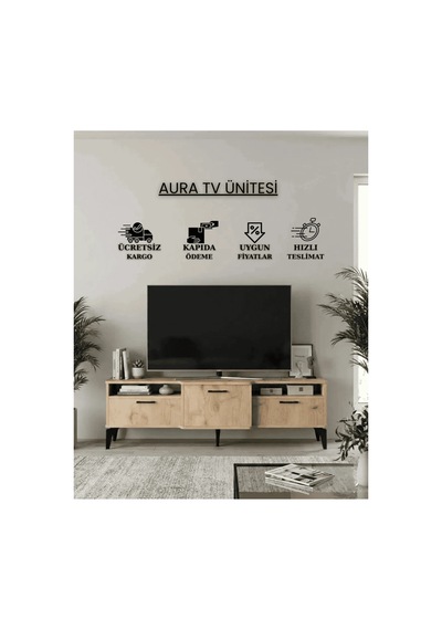Aura Tv Ünitesi Meşe