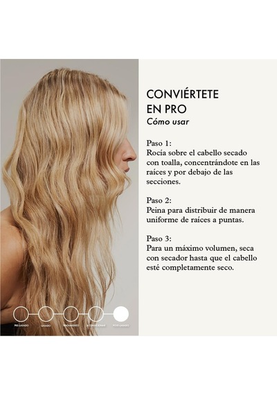 Profiller+ For Fine Hair Hacim Veren Durulanmayan Sprey