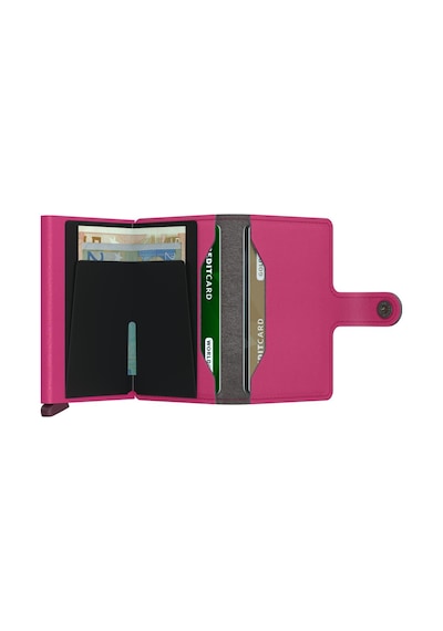 Secrid Miniwallet Yard Powder Kartlık Cüzdan Fuschsia Çok Renkli