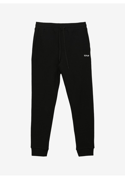 İce Play Siyah Erkek Eşofman Altı 23ıu1m0b0126321 Pantalone Jersey