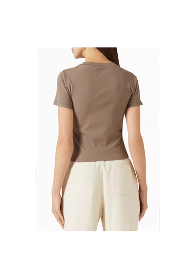Vuori Modal Kesimli Pose Fitted Crop Top, Yumuşak & Esnek Kesim, Çok Yönlü Kahverengi