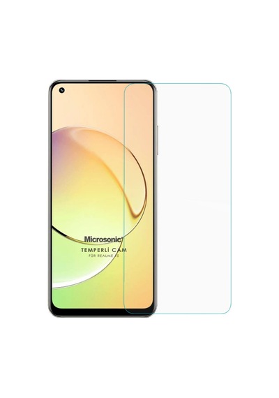 Microsonic Realme 10 4G Tempered Glass Cam Ekran Koruyucu