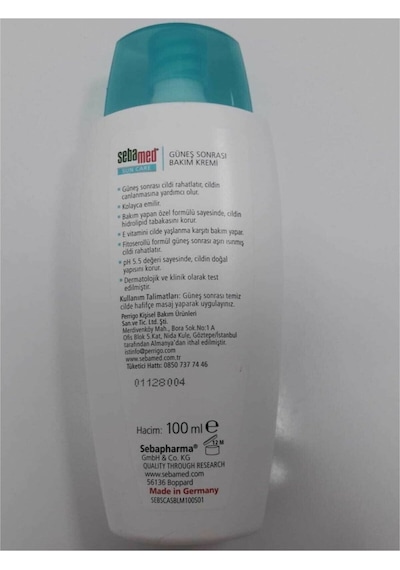 Sebamed After Sun Güneş Sonrası Bakım Kremi 100 ML