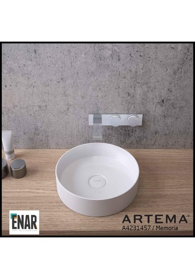 VitrA Memoria A4231457 Ankastre Lavabo Bataryası Beyaz