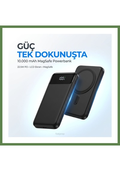 Bezos Snapron -3010 10000 Mah 22.5w Pd Hızlı Şarj Powerbank Hb006 Çok Renkli