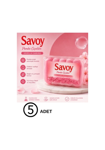 Savoy El Sabunu Katı 70 Gr 4 Lu 24 Pk Çiçek