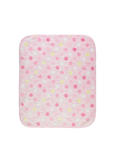Civil Baby Puanlı Battaniye Pembe
