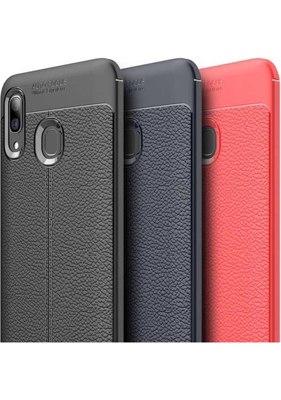 Huawei Honor 8c Kılıf Zore Niss Silikon Kapak Kırmızı