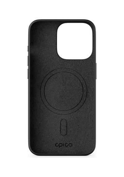Epico Apple Uyumlu iPhone 15 Pro Max Mag+ Silikon Kılıf Black Siyah