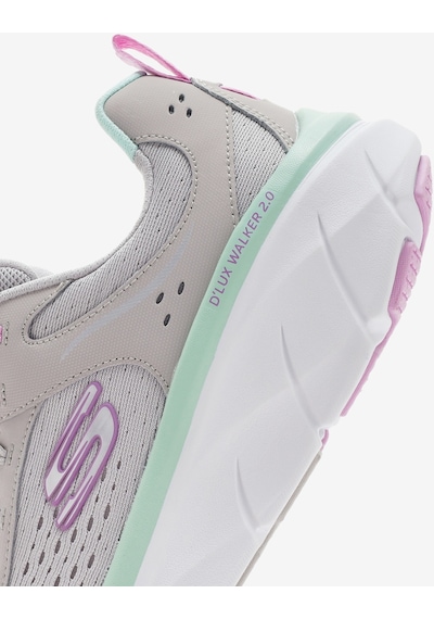 Skechers D'lux Walker 2.0 - Daisy Doll Kadın Gri Spor Ayakkabı 150093 Gymt Gri