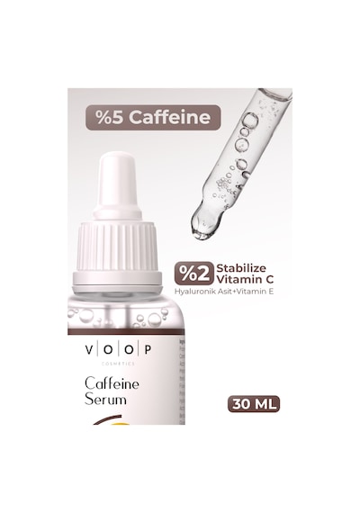 Voop Kafein İçerikli Göz Altı Morlukları Karşıtı Vitamin C 30 ML