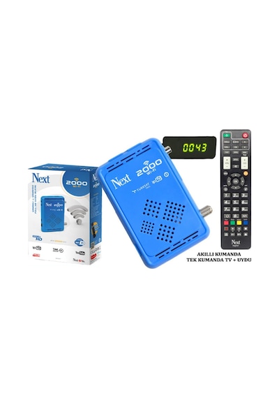 Next 2000 Wi Fi Çanaklı Çanaksız Dijital Full Hd Uydu Alıcısı