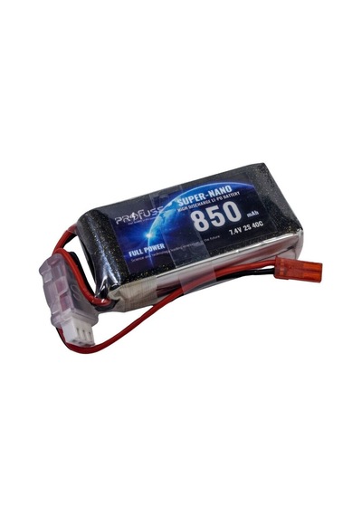 Profuse 2s 7.4v Lipo Li-po Lityum Polimer Batarya - 850mah, 40c