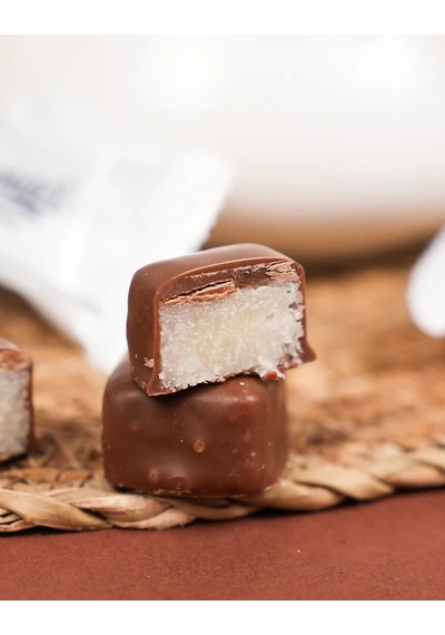 Evliya Donaci Sütlü Çikolata Kaplı Hindistan Cevizli Bar 1 KG