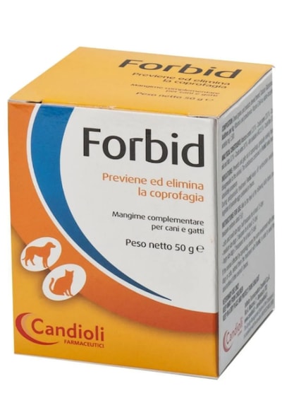 Candioli Forbid 50 Gr Kedi & Köpek İçin Kendi Dışkısını Yeme Alışkanlığı Engelleyici Toz Yem