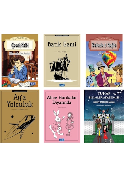 Tuhaf Bilimler Akademisi Ortaokul 6 Kitap Set
