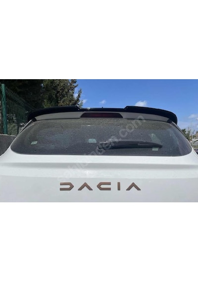 Dacıa Sandero 2020 2025 Spoiler Abs Parlak Siyah Boyalı