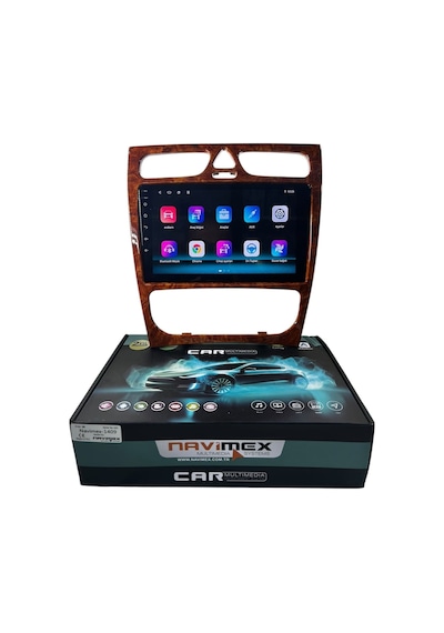 Mercedes C Class 2002-2004 Navimex Samsung İşlemcili 4-64 Profesyonel Oem Multimedia 9"