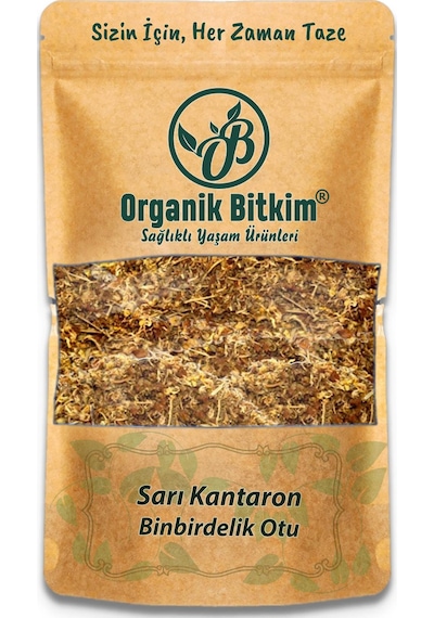 Organik Bitkim Sarı Kantaron Çiçeği 150 G