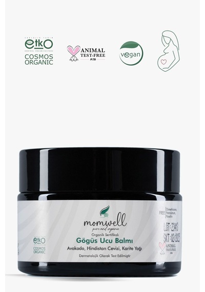 Momwell Organik Göğüs Ucu Balmı 30 ml