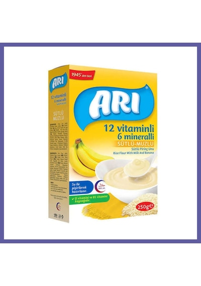 Bezos Arı Mama Sütlü Muzlu 250 Gr Nıda