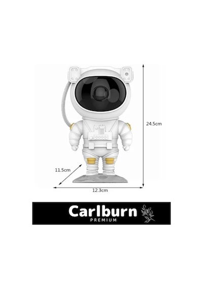Özel Üretim Zamanlayıcı Uzaktan Kumandalı Pilli Yıldız Samanyolu Astronot Galaksi Projeksiyon Lamba