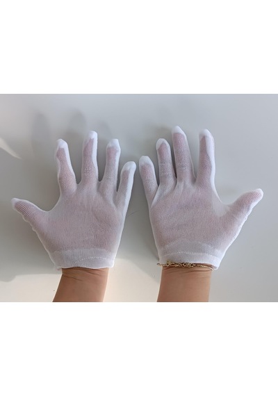 Öğrenci İş Teknik Etkinlik Eldiveni Beyaz 25 Çift