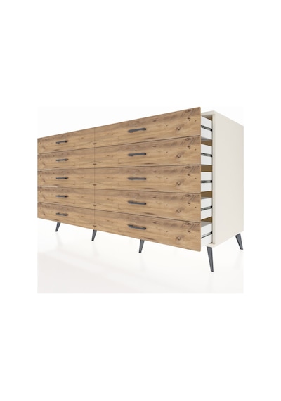 Kronos Konsol 10 Çekmeceli 176x59x99 Aytaşı-aytaşı/çam Aytaşı-aytaşı/çam