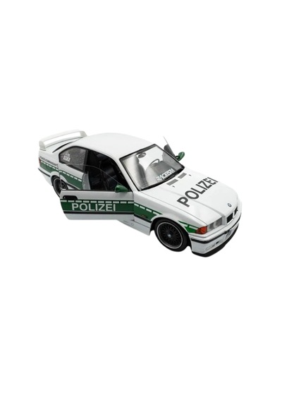 1:18 Solido 1991 Bmw E36 M3 Coupe Polizei