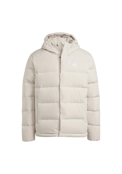 Adidas Helionic Hooded Down Erkek Mont Bej Iz4702 Bej