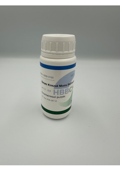 Bromkrezol Moru İndikatörü Bromcresol Purple 250 Ml