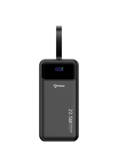 Ktools Buıldted In Dahılı Pd Kablolu 50000 Mah Sıyah Powerbank siyah