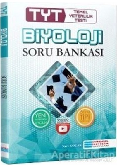 TYT Biyoloji Video Çözümlü Soru Bankası  -  Naci Koçak  -  Evrensel İletişim Yayınları