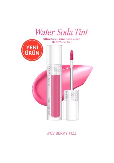 Clıo Water Soda Tint 02 Berry Fizz 02 Berry Fizz